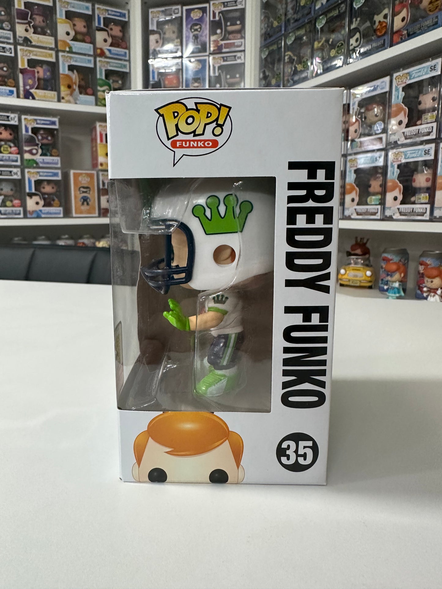 Freddy Funko Football SDCC
