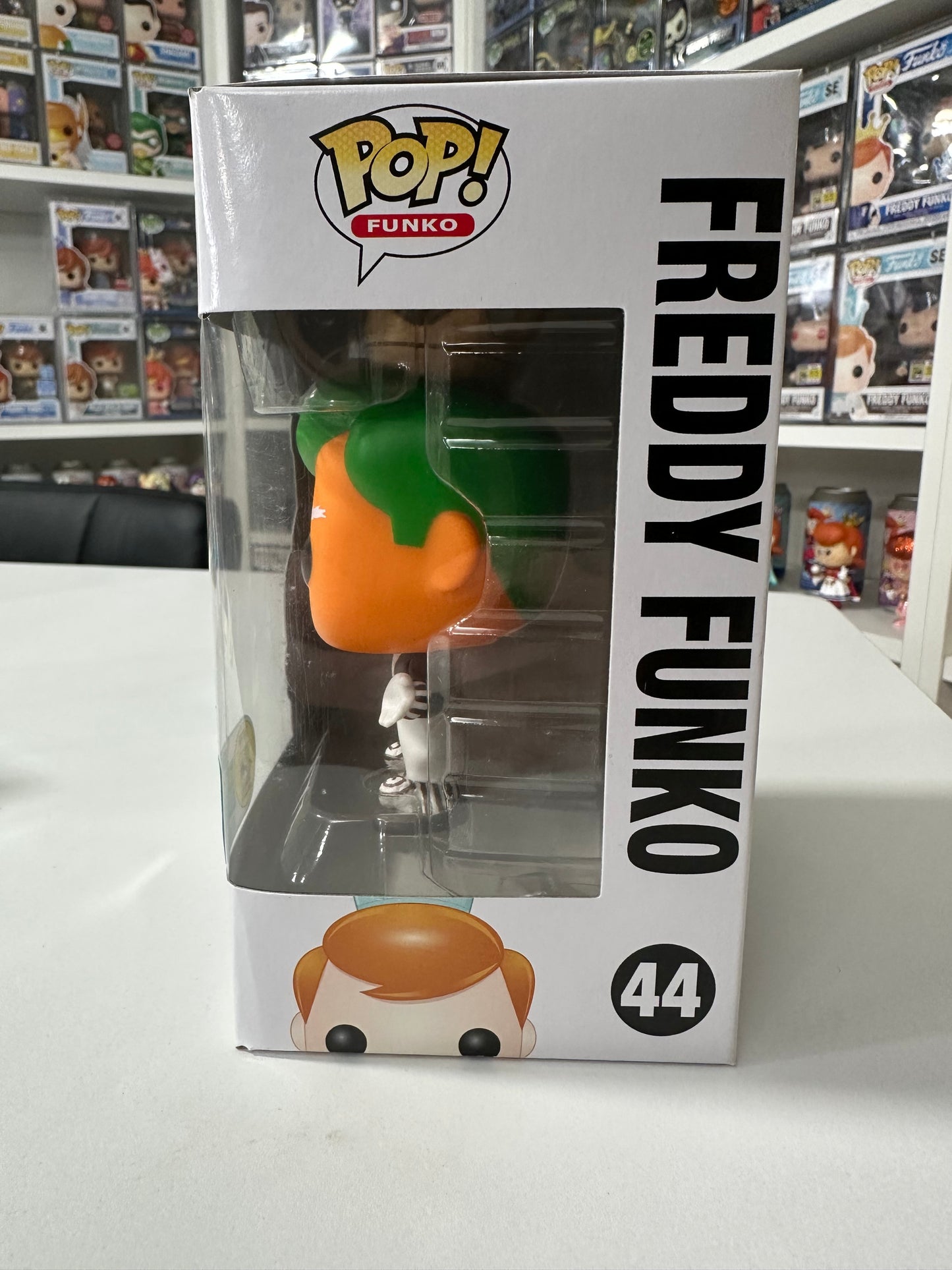 Freddy Funko as Oompa Loompa