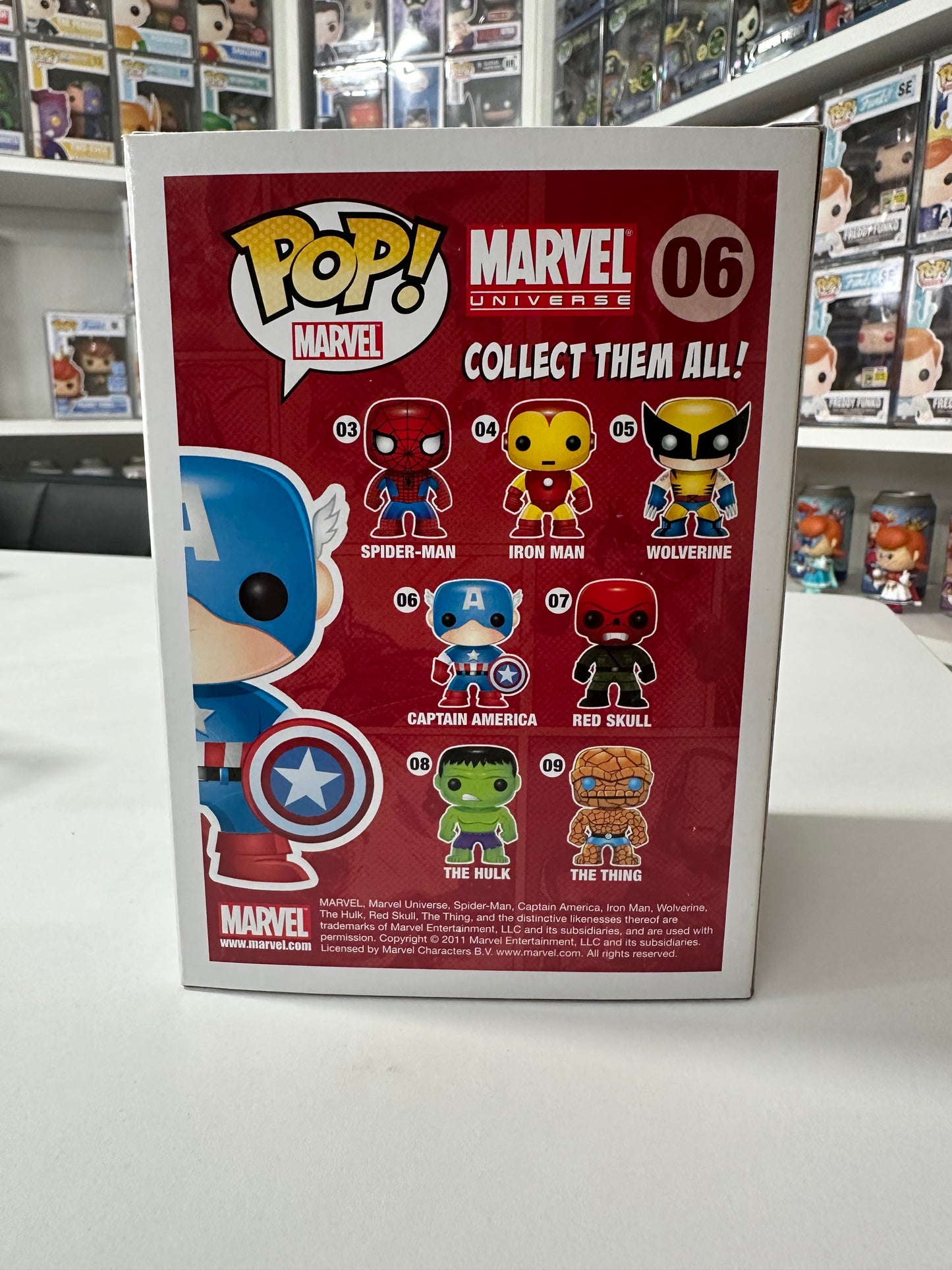 Captain America Gemini Ex LE 240
