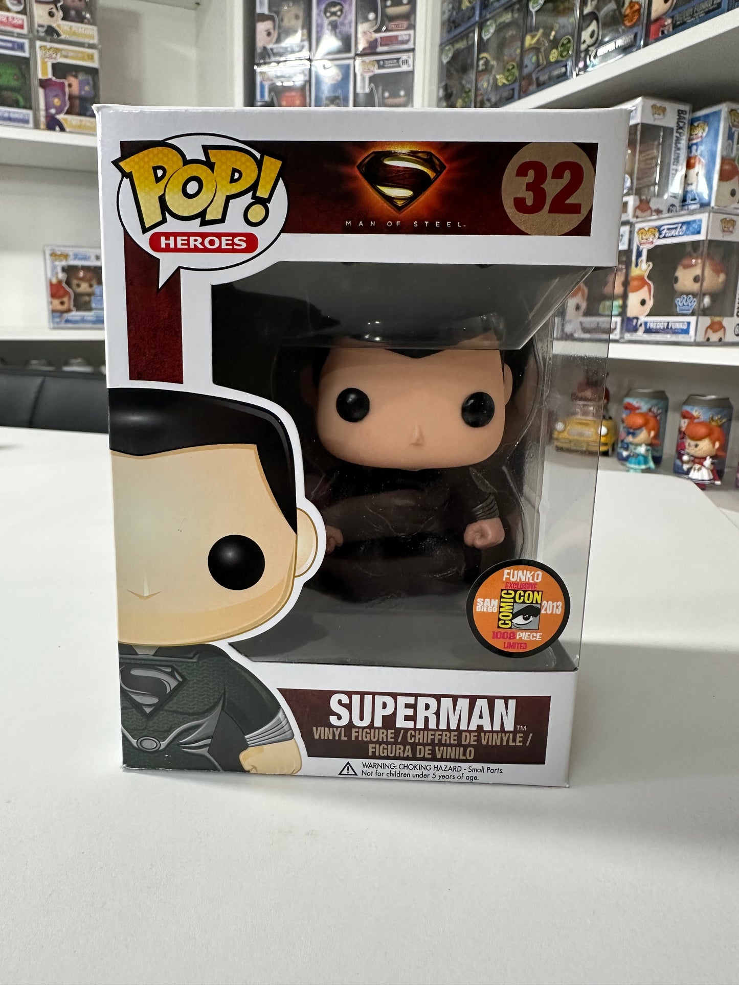 Superman (Black Suit) SDCC LE 1008