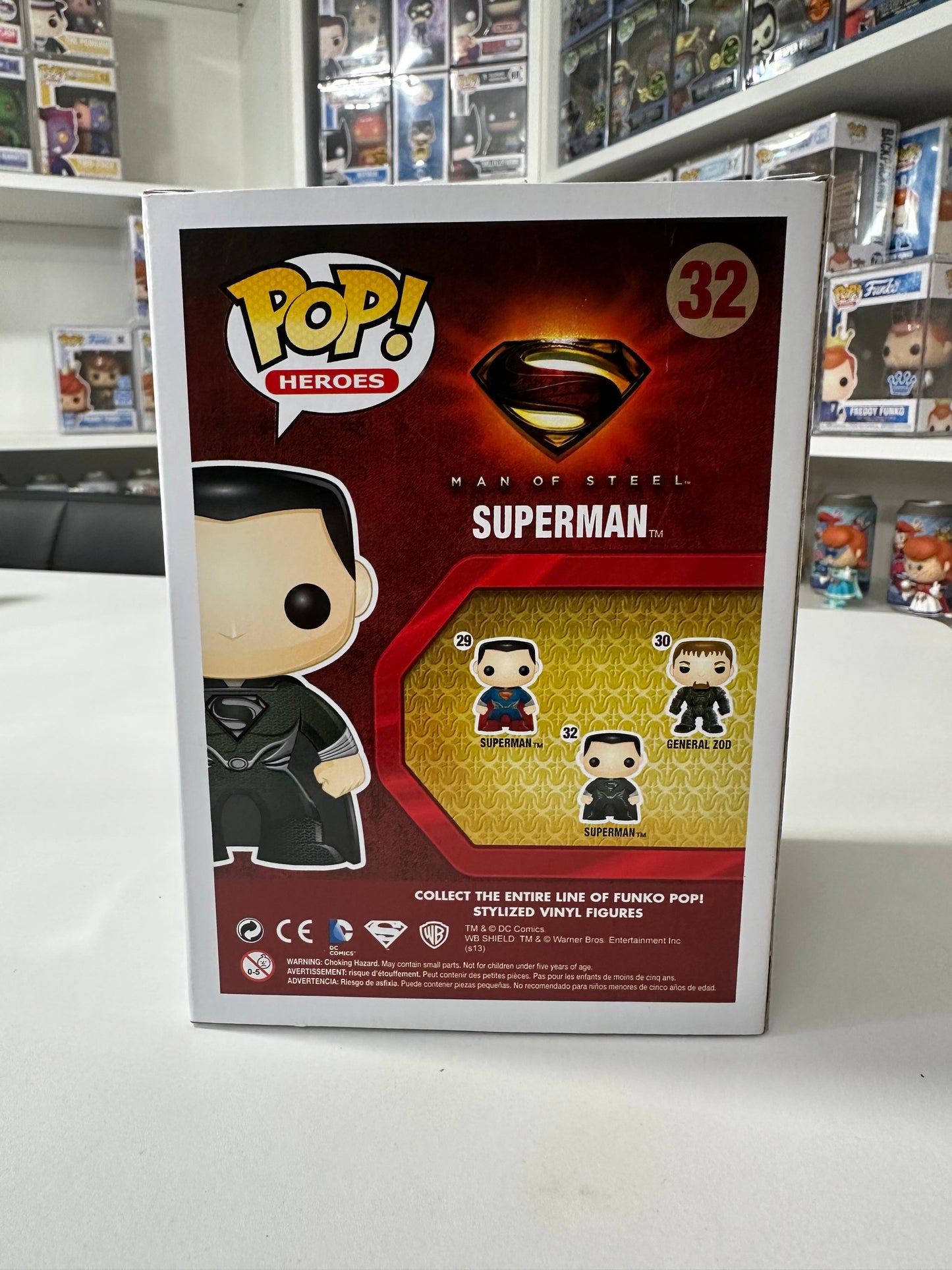 Superman (Black Suit) SDCC LE 1008