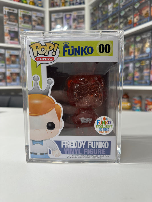 Freddy Funko Clear Red LE 50