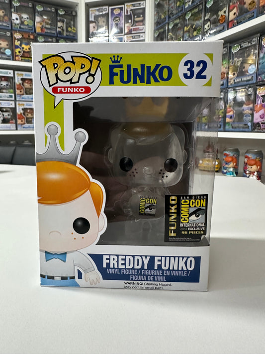 Freddy Funko (Clear) SDCC LE 96