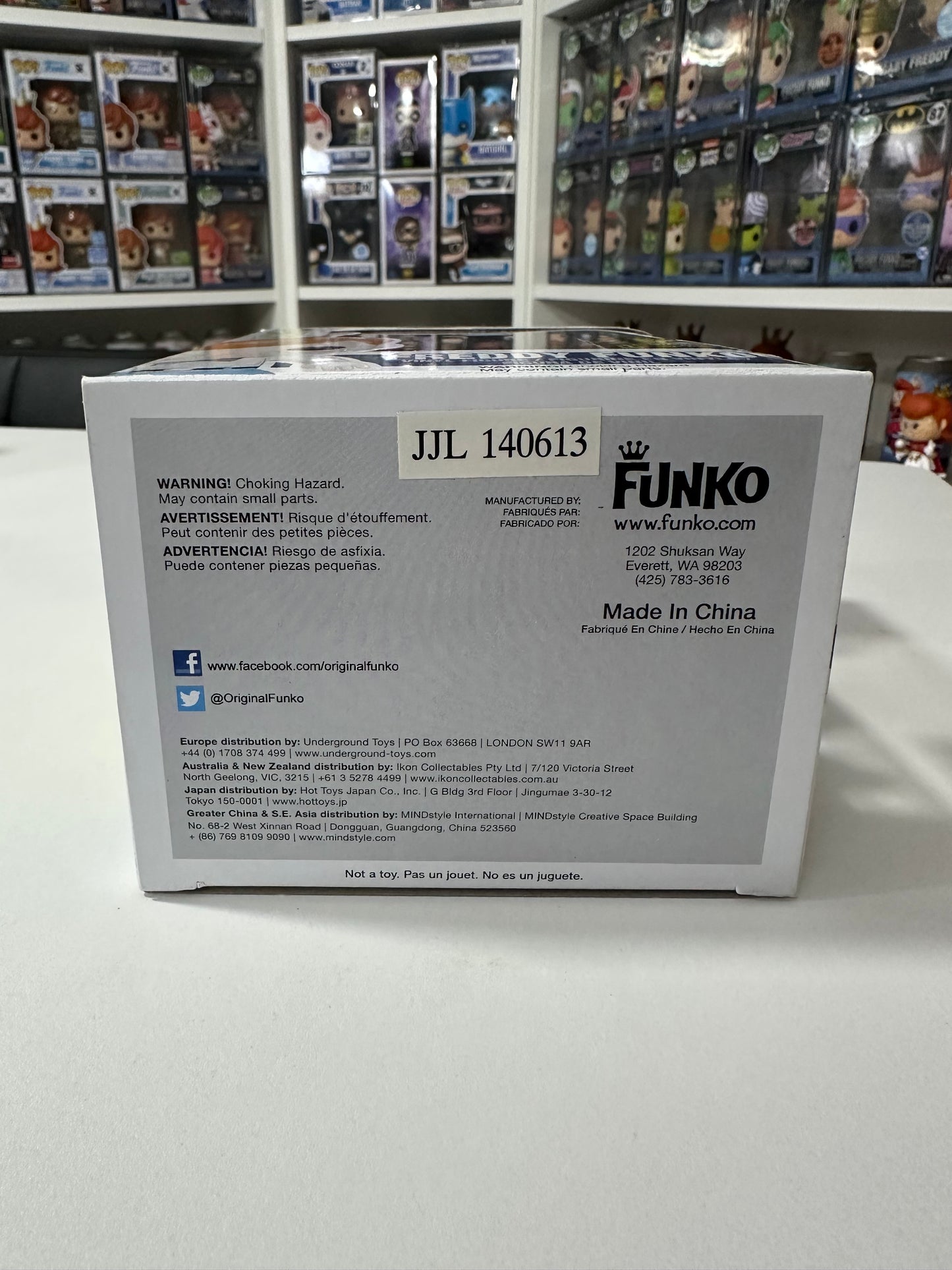 Freddy Funko (Clear) SDCC LE 96