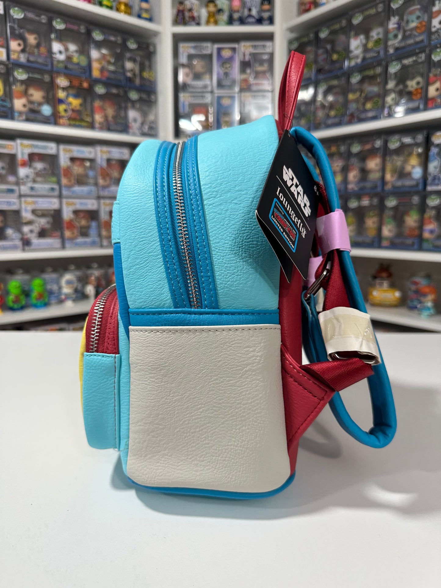Boba Fett Animated Loungefly with NYCC Ex Sticker