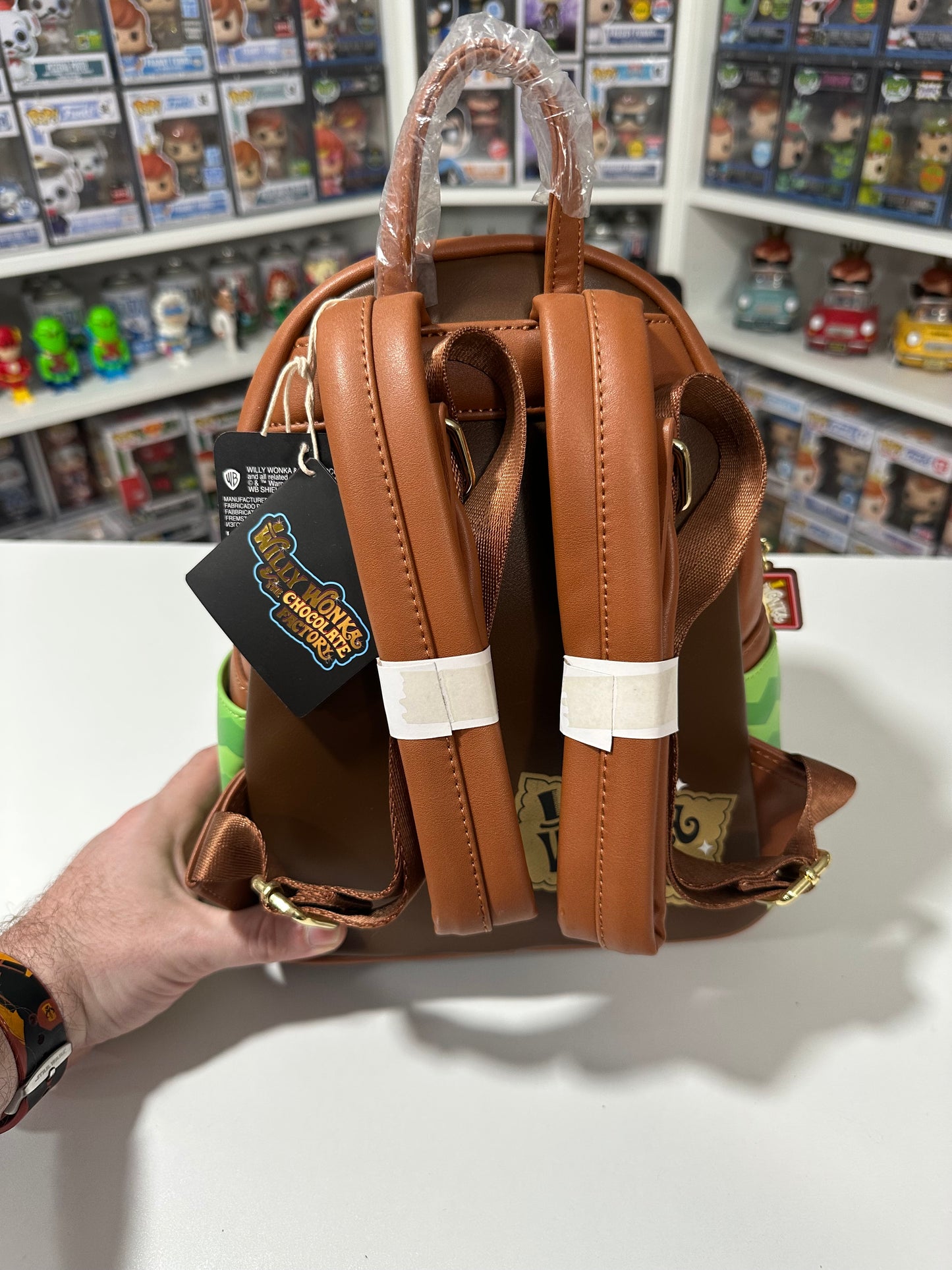 Willy Wonka Golden Tix Loungefly Backpack
