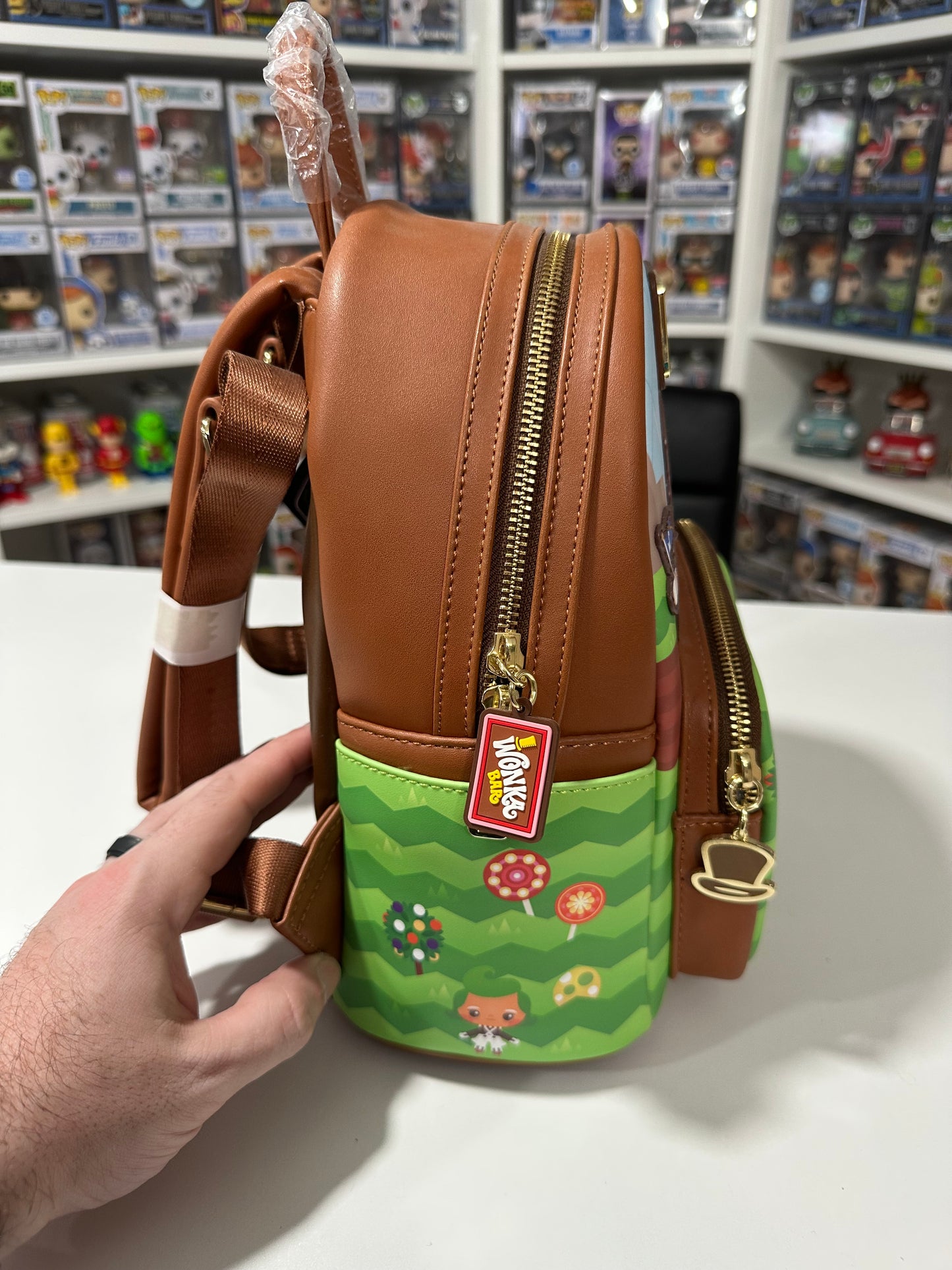 Willy Wonka Golden Tix Loungefly Backpack