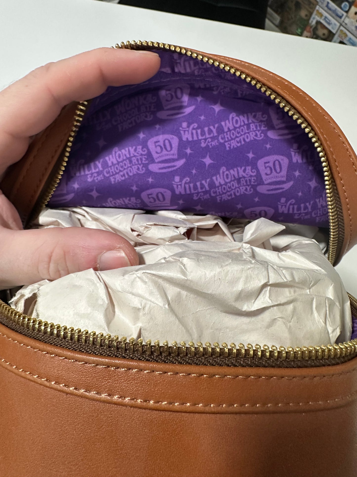 Willy Wonka Golden Tix Loungefly Backpack