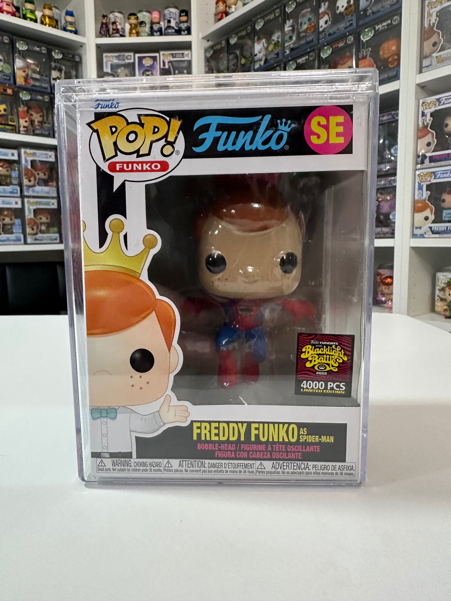 Freddy Funko as Spider-Man