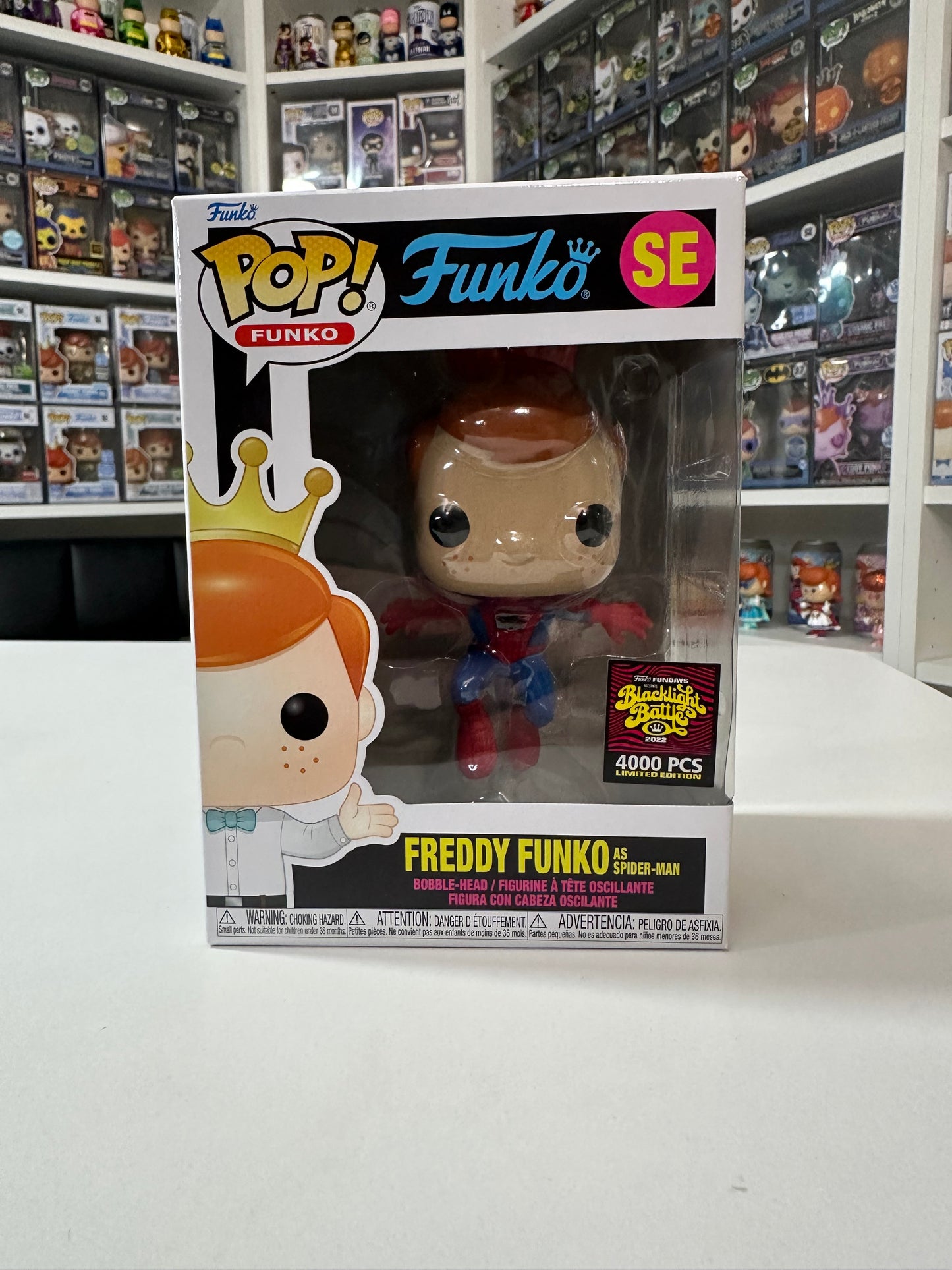 Freddy Funko as Spider-Man
