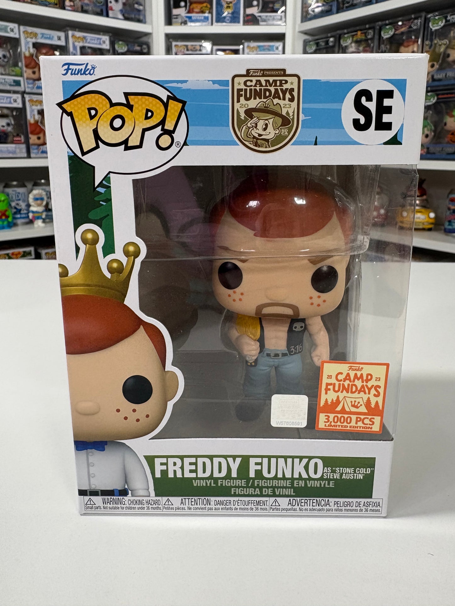 Freddy Funko as Stone Cold