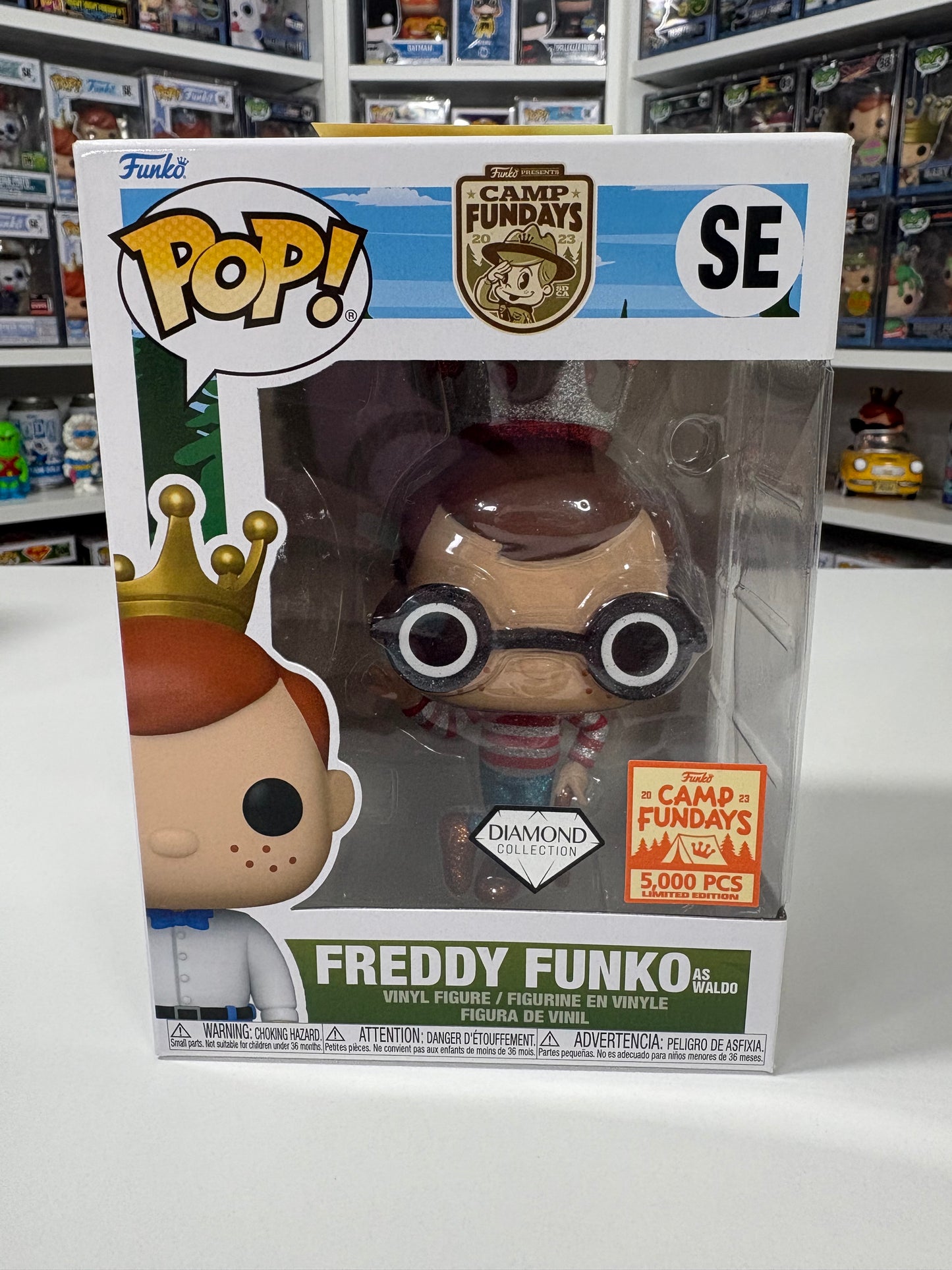 Freddy Funko as Waldo (Diamond)