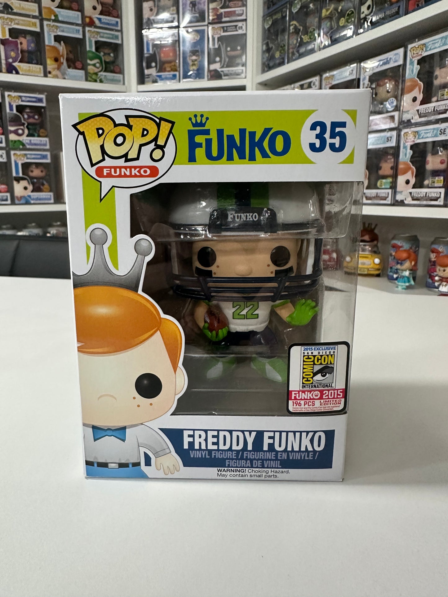 Freddy Funko Football SDCC