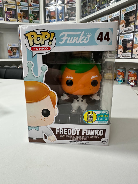 Freddy Funko as Oompa Loompa