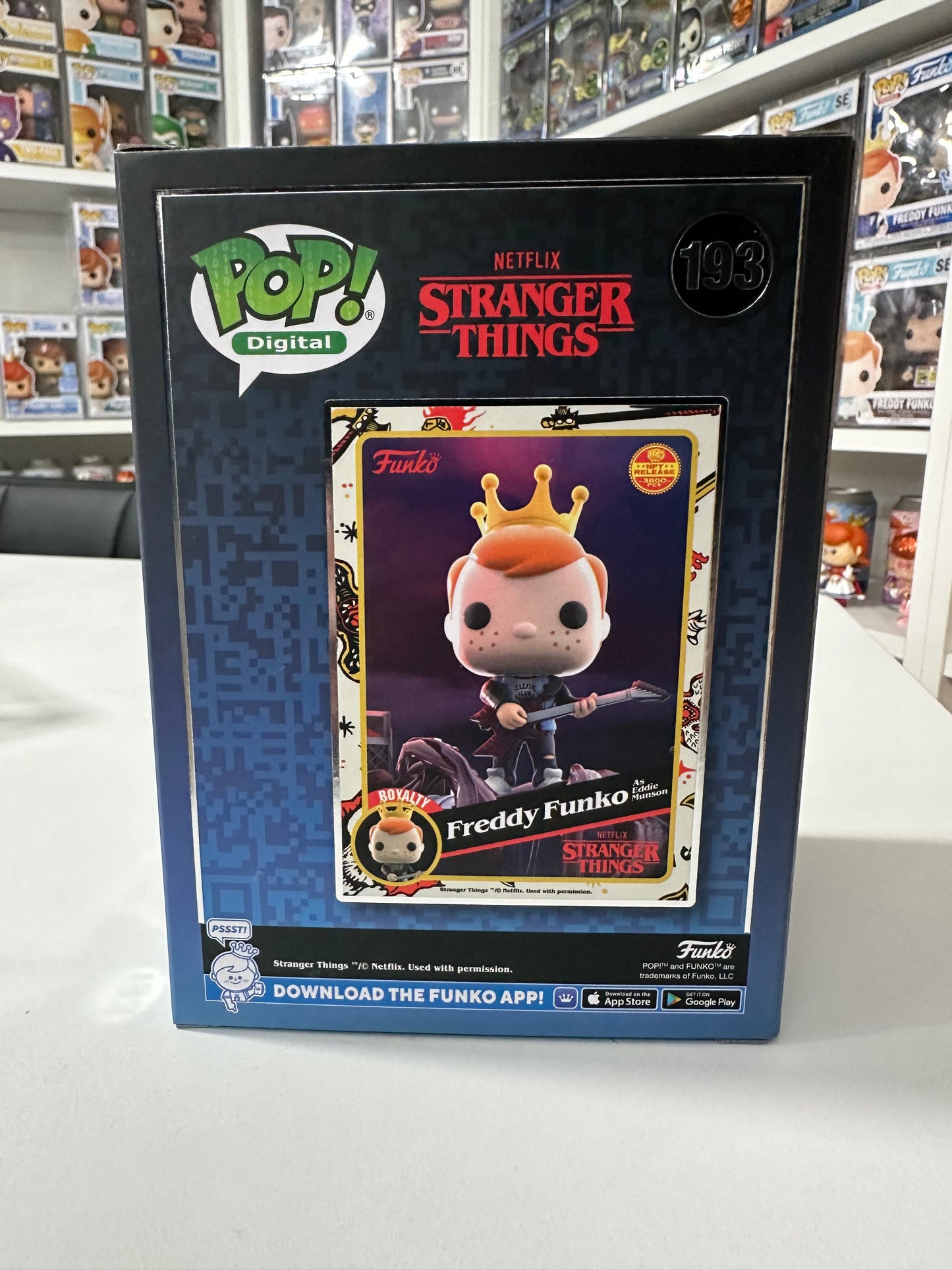 Freddy Funko As Eddie Munson