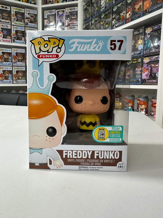 Freddy Funko as Charlie Brown