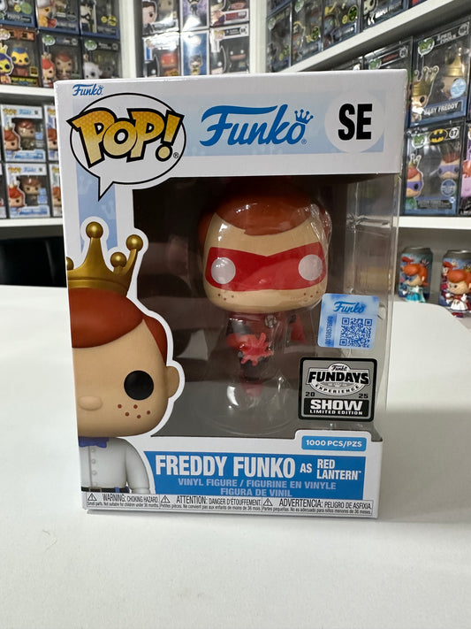 Freddy Funko as Red Lantern SHOW ONLY LE 1000
