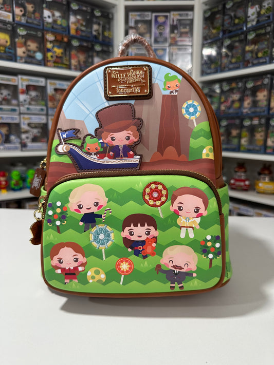 Willy Wonka Golden Tix Loungefly Backpack