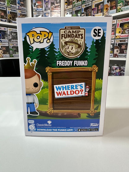 Freddy Funko as Waldo Diamond Le 5,000