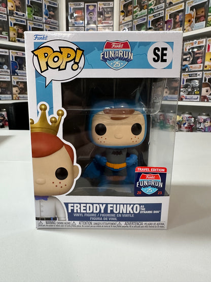 Freddy Funko as The Dynamic Duo