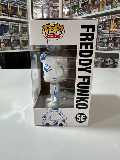 Freddy Funko White with Blue Crowns