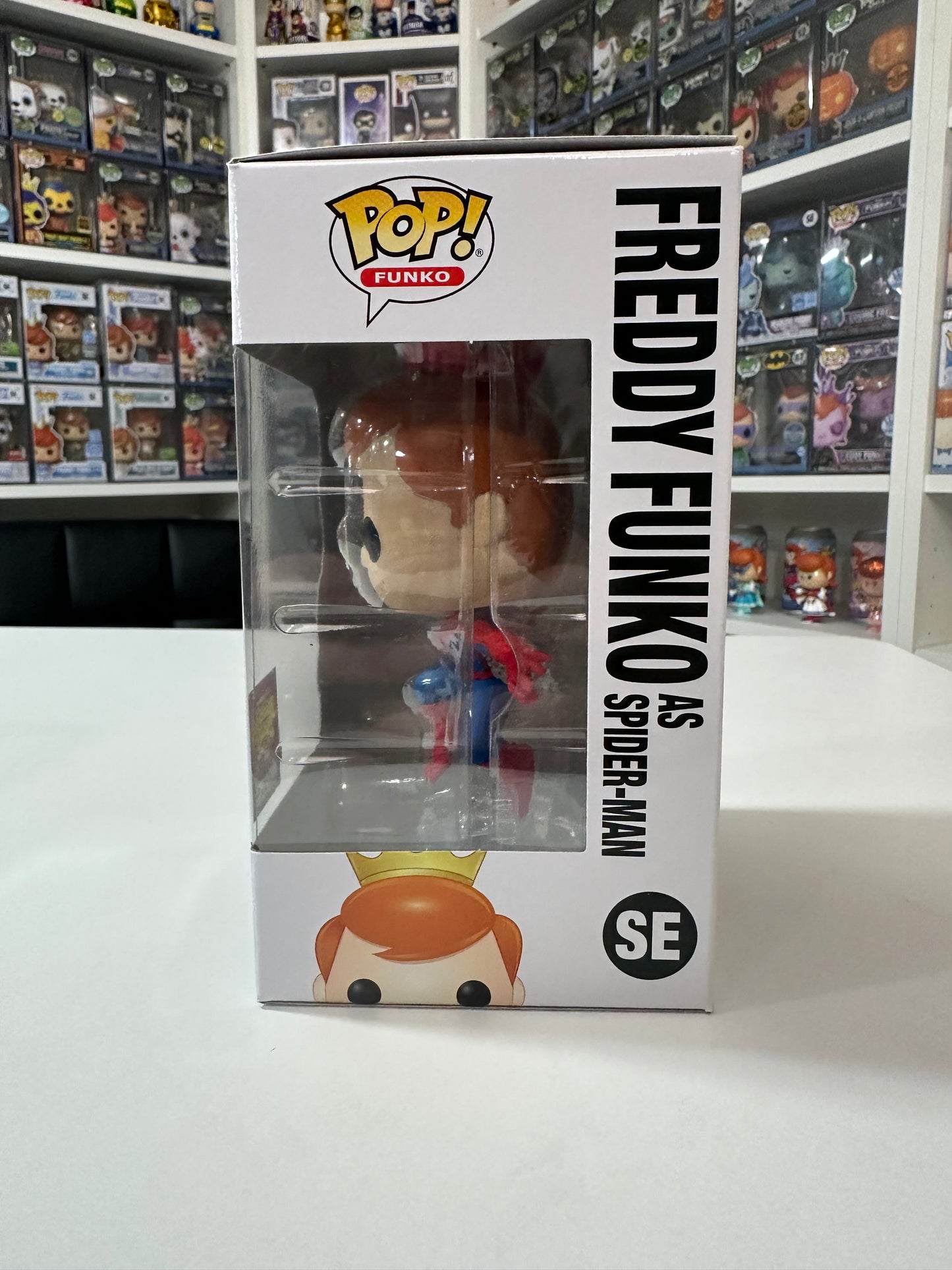 Freddy Funko as Spider-Man