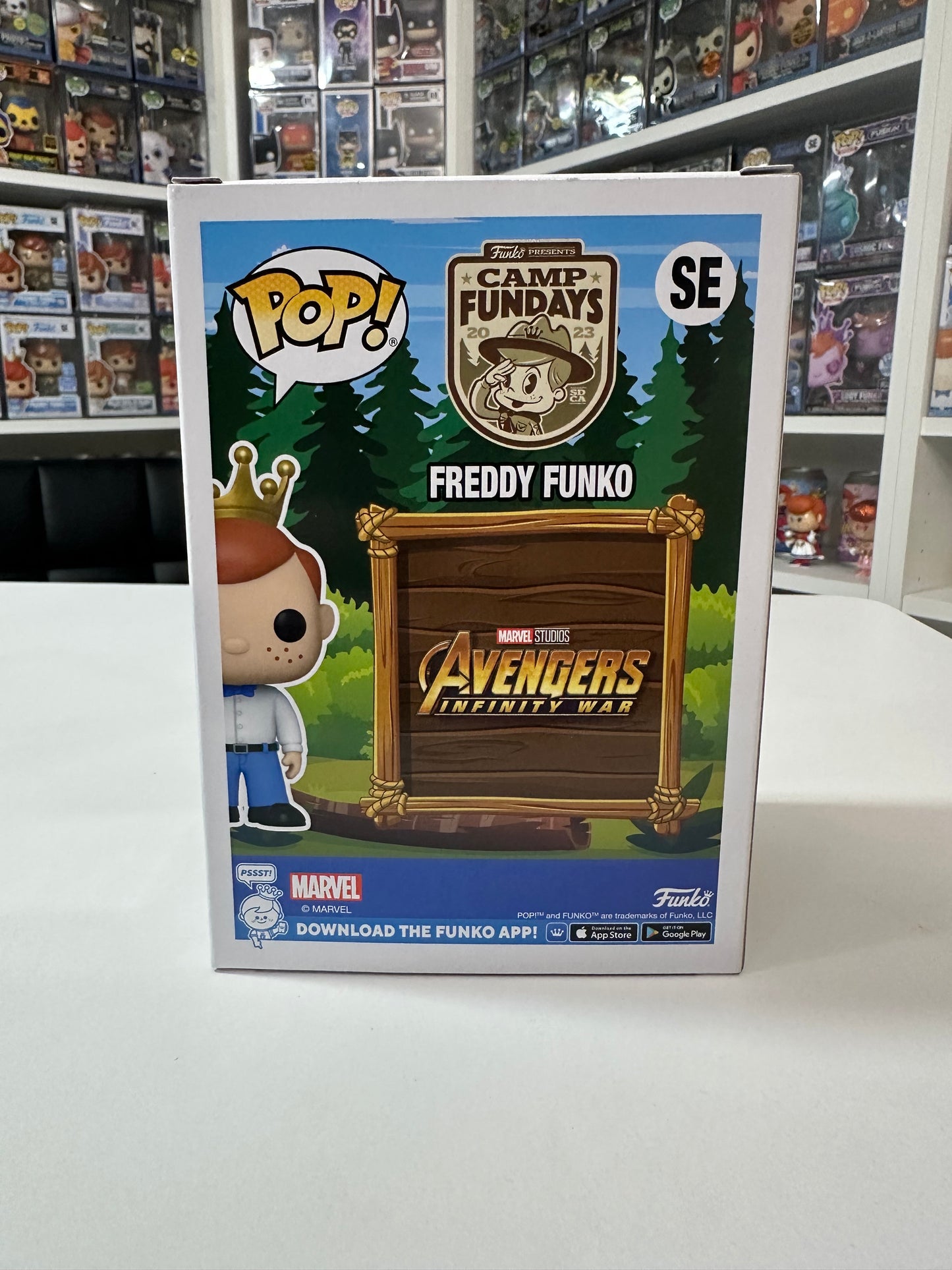 Freddy Funko as Captain America